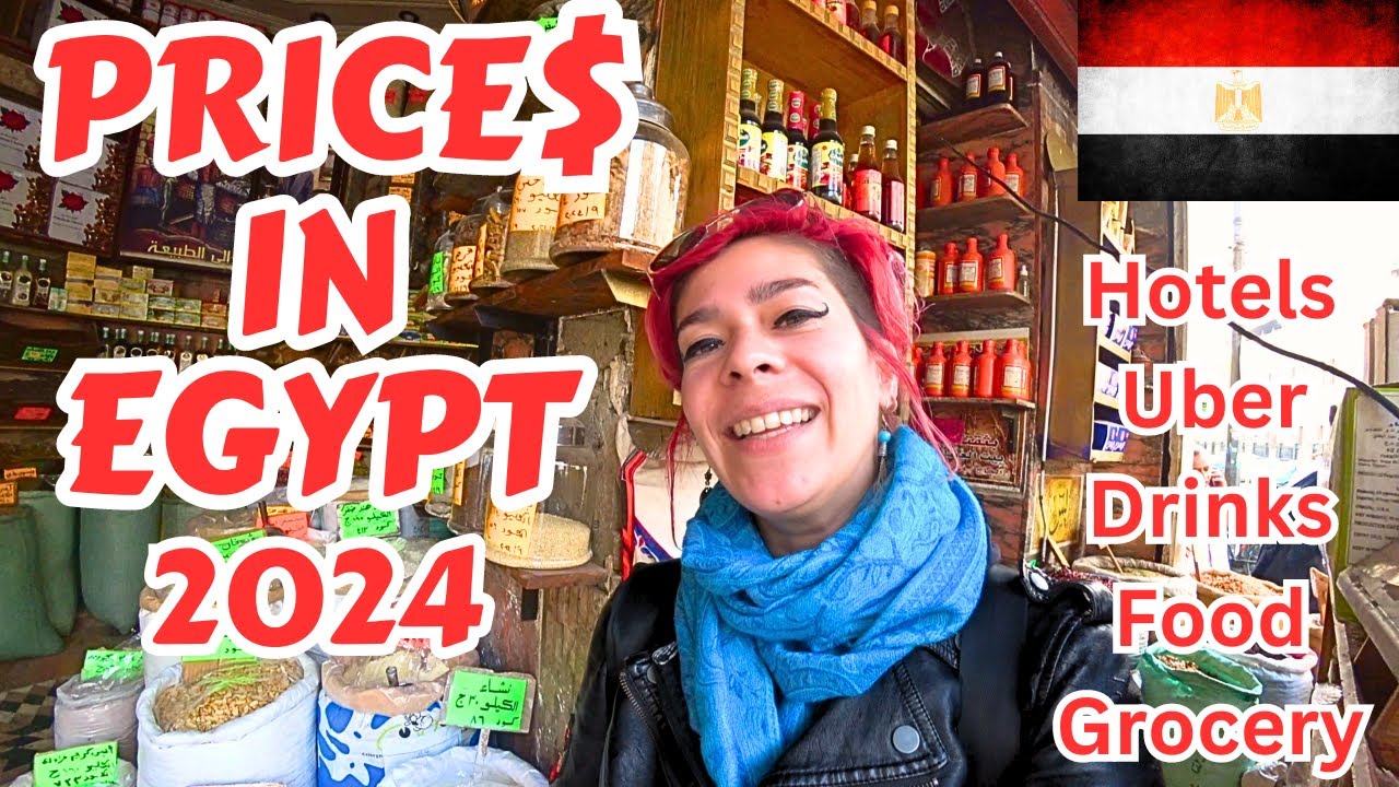 PRICES in EGYPT 2024 | How much do things cost? Hotel, food | Egypt Vlog #131 | الأسعار في مصر2024