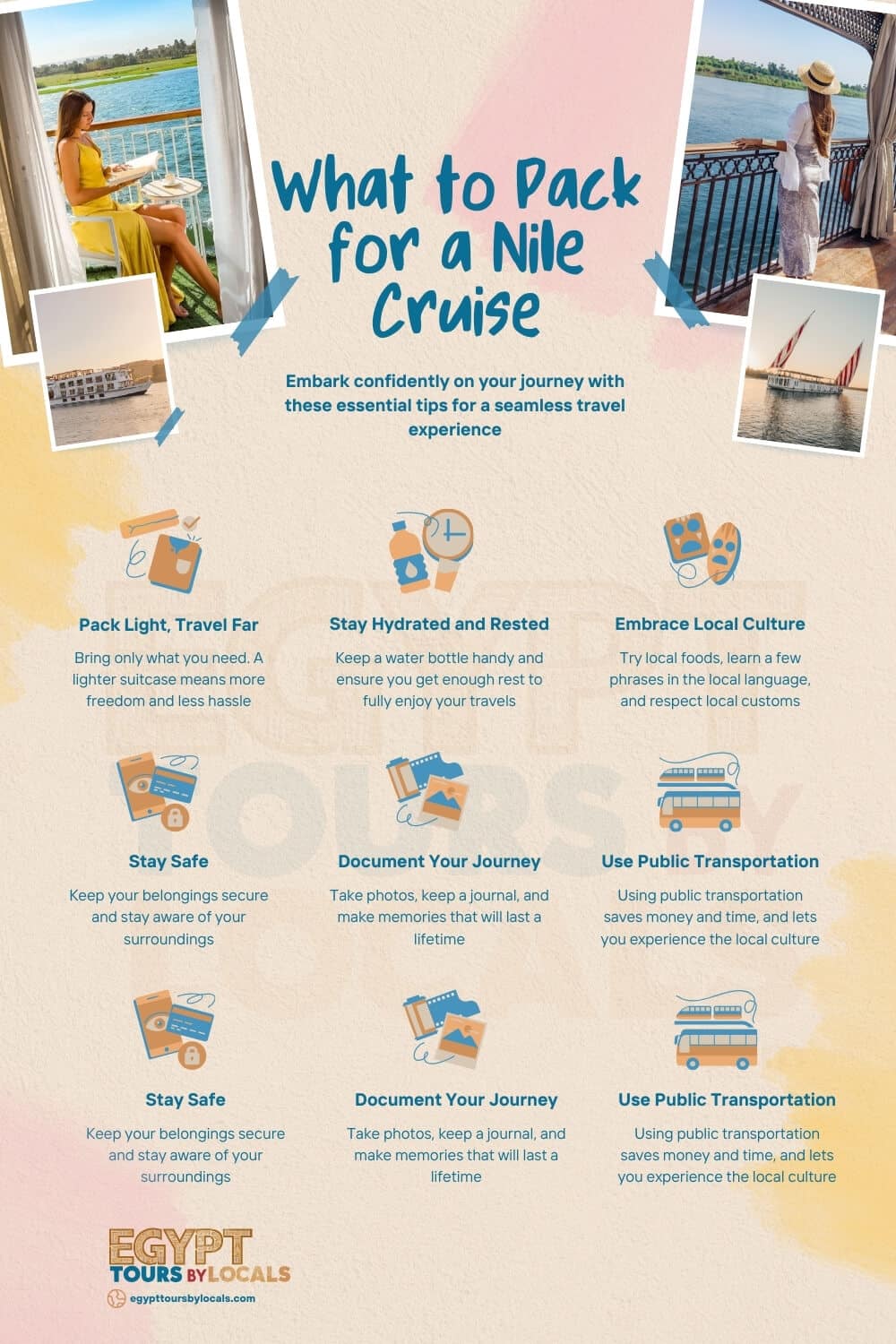 What to Pack for a Nile Cruise
