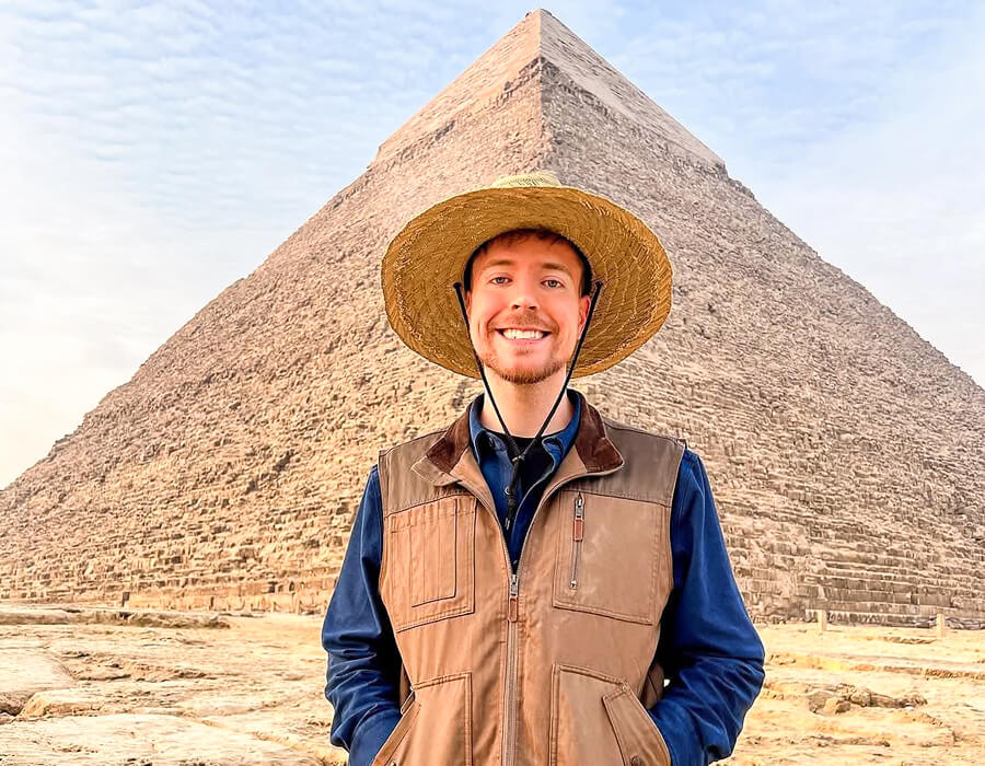 Mr Beast Giza Pyramids Adventure