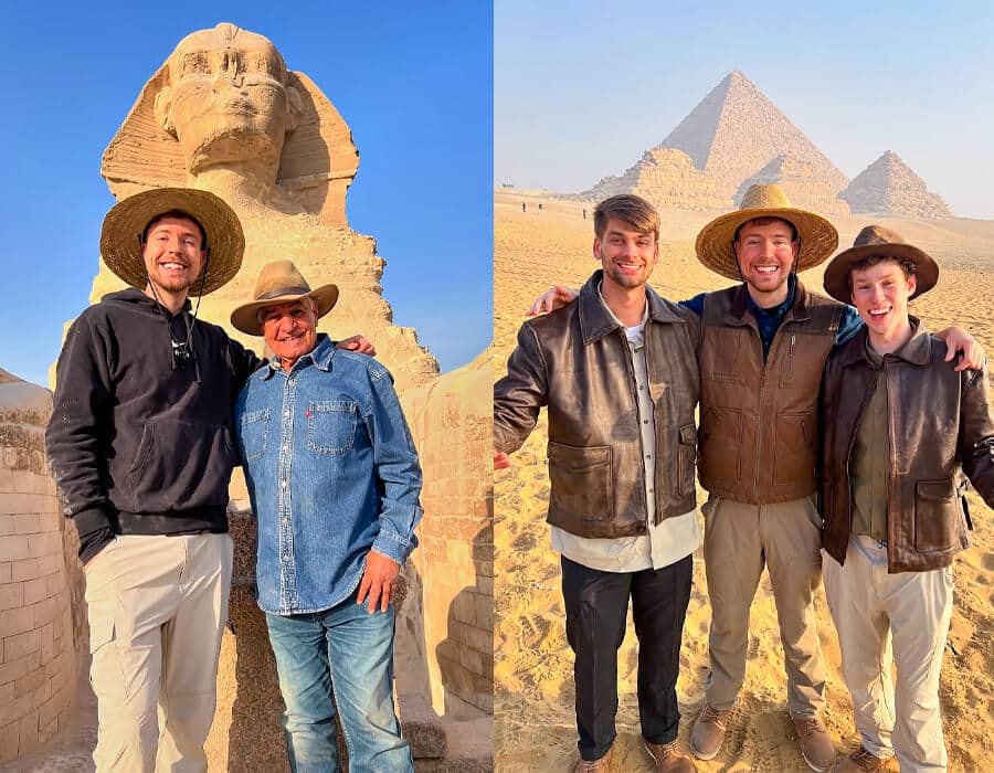 Mr Beast Giza Pyramids Adventure