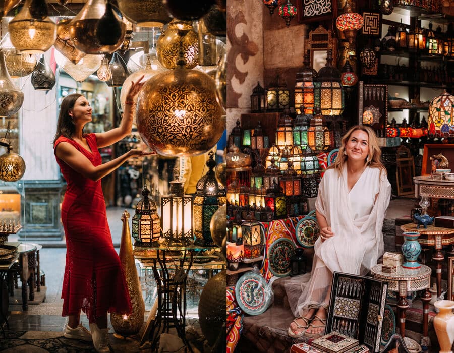 Khan El Khalili Bazaar in Cairo